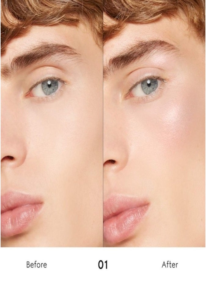 Gucci Glow Illuminating Highlighter 10g 01 Sunrise Gold - soft champagne | Multi-Use Gel-Powder Highlight - Image 3